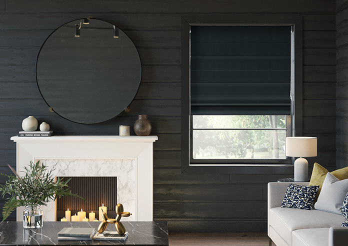 Hartford, Dream Black - Roman Blind - Image 3